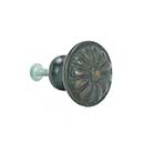 John Wright [088755] Cast Iron Cabinet Knob - Sun Burst - Faux Copper Finish - 1 1/8" Dia.