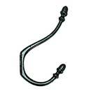 John Wright [088417] Cast Iron Wall Hook - Large Acorn - Antique Iron Finish - 6 1/2" L