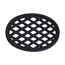 John Wright [033347] Cast Iron Trivet - Lattice - Matte Black Porcelain Coated - 10 1/2&quot; L