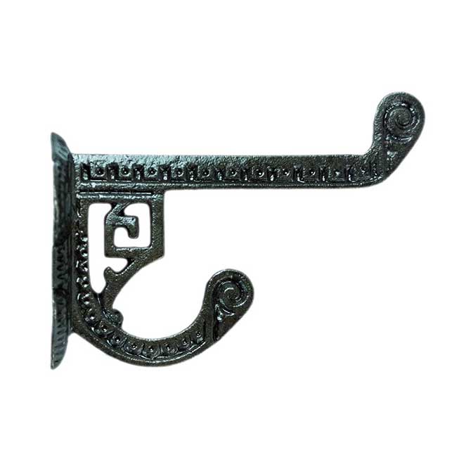 John Wright [088415] Cast Iron Wall Hook - Fancy Victorian