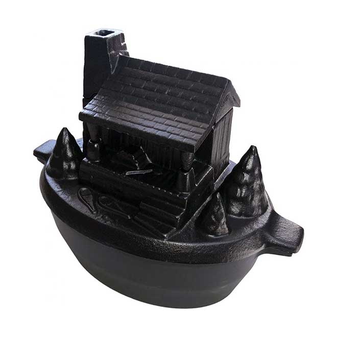 Cast Iron Wood Stove Steamer 