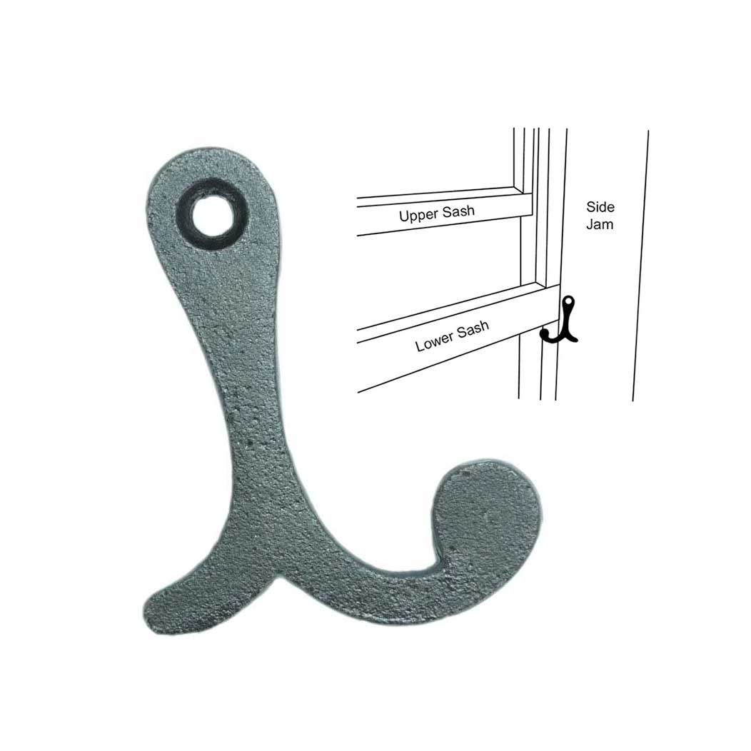 John Wright [088555] Cast Iron Window Sash Lock