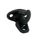 John Wright [088303B] Cast Iron Bahama Shutter Fastener - Flat Black - Pair