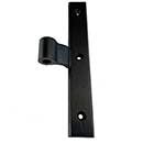 John Wright [088537WP] Cast Iron Shutter Mid Range Hinge - NY Style - Flat Black - 7&quot; L - 3/4&quot; Offset