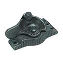 John Wright [088453] Cast Iron Window Sash Lock - Victorian - Vintage Iron Finish - 2 1/2&quot; L