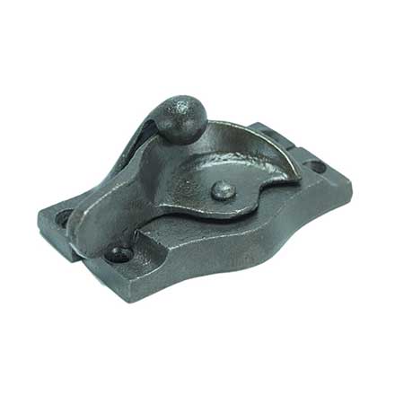 John Wright [088455] Cast Iron Window Sash Lock - Traditional - Vintage Iron Finish - 2 1/2" L
