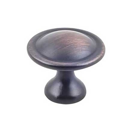 Kasaware [K413BORB-10] Die Cast Zinc Cabinet Knob Multi-Pack - Round Ring Series - Brushed Oil Rubbed Bronze Finish - 1 1/8&quot; Dia. - 10 Pack