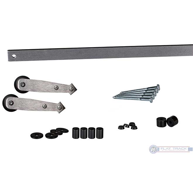 Leatherneck Hardware [2011-9006] Lightweight Rolling Cabinet Door Hardware Kit