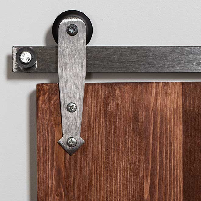 Leatherneck Hardware [2011-9006] Lightweight Rolling Cabinet Door Hardware Kit