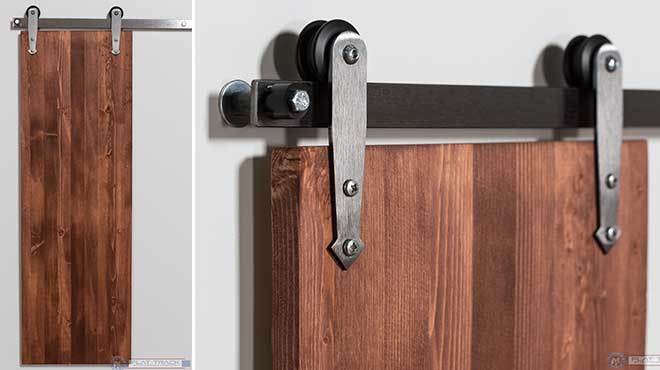Leatherneck Hardware [2011-9008] Lightweight Rolling Cabinet Door Hardware Kit