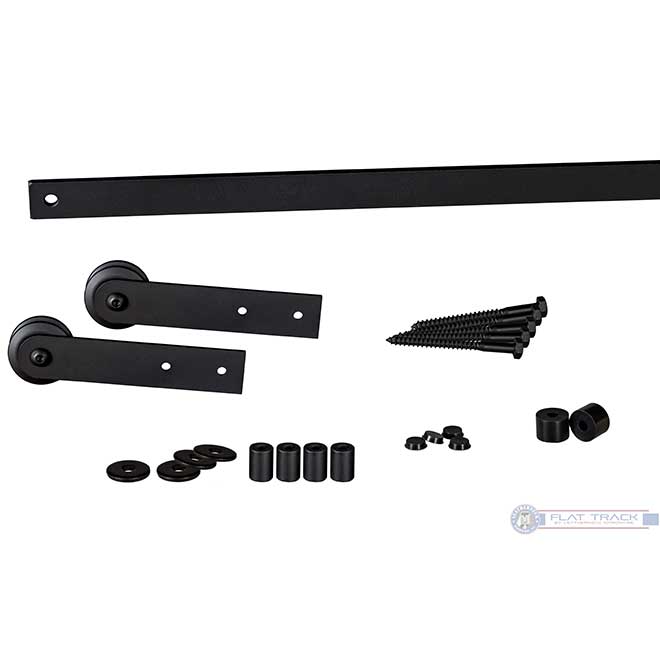 Leatherneck Hardware [2021-0007] Lightweight Rolling Cabinet Door Hardware Kit