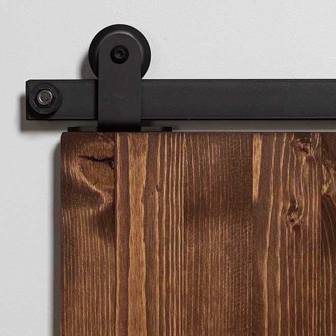 Leatherneck Hardware [2071-0005] Lightweight Rolling Cabinet Door Hardware Kit