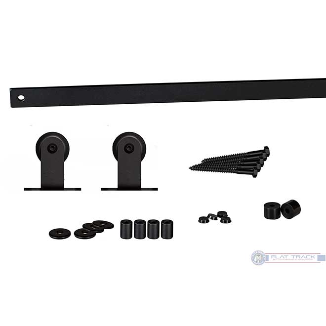 Leatherneck Hardware [2071-0006] Lightweight Rolling Cabinet Door Hardware Kit