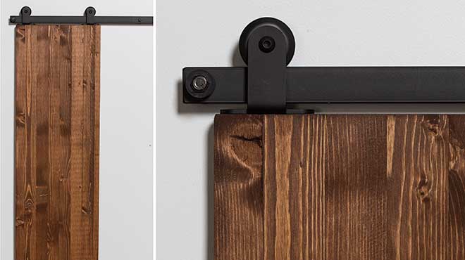 Leatherneck Hardware [2071-0008] Lightweight Rolling Cabinet Door Hardware Kit