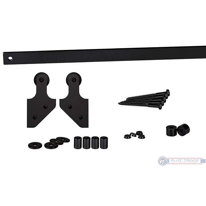 Leatherneck Hardware [2171-0005] Lightweight Rolling Cabinet Door Hardware Kit