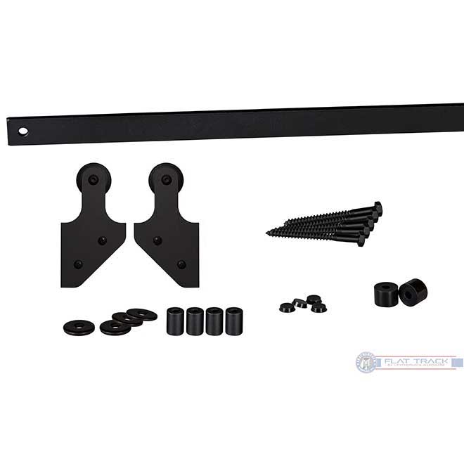 Leatherneck Hardware [2171-0008] Lightweight Rolling Cabinet Door Hardware Kit