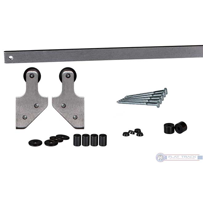 Leatherneck Hardware [2171-9006] Lightweight Rolling Cabinet Door Hardware Kit
