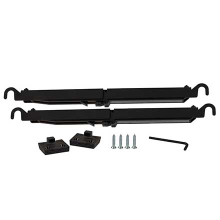 Leatherneck Hardware [0121-0080B] Flat Track Soft Close Kit - 142 Series - 2 Pack