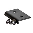 Leatherneck Hardware [0115-0021] Flat Track Splice Plate - 142 Series - Flat Black Finish