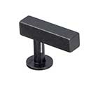 Lew&#39;s Hardware [61-101] Solid Brass Cabinet T Knob - Square Bar Series - Oil Rubbed Bronze Finish - 1 3/4&quot; L