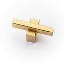 Lew's Hardware [31-311] Solid Brass Cabinet T Knob