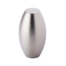 Lew's Hardware [10-101] Solid Brass Cabinet Knob - Barrel Series - Brushed Nickel Finish - 5/8" Dia.