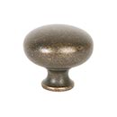 Lew's Hardware [38-301] Die Cast Zinc Cabinet Knob - Metal Mushroom Series - Oil Rubbed Bronze Finish - 1 1/4" Dia.