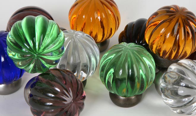 Melon Glass Series Cabinet Knobs Drawer Knobs Lew S Hardware