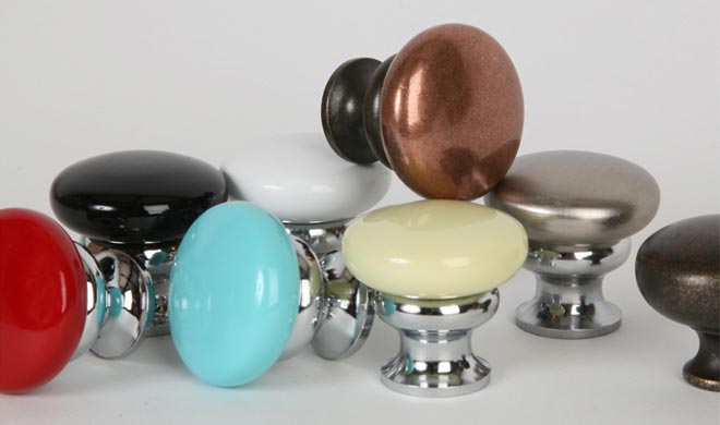 Metal Mushroom Knob Series