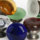 Mushroom Glass Series Cabinet Knobs & Drawer Knobs - Lew's Hardware Design Collections