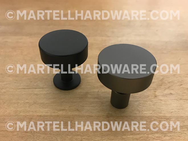 Lew's Hardware Black Stainless Series Cabinet Knob