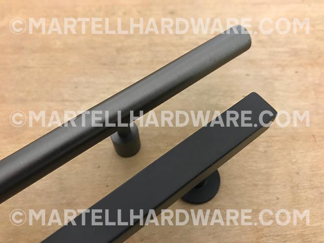 Lew's Hardware Black Stainless Series Cabinet Pull Handle Lew's Hardware Black Stainless Series Cabinet Pull Handle