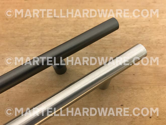Lew's Hardware Black Stainless Series Cabinet Pull Handle Lew's Hardware Black Stainless Series Cabinet Pull Handle
