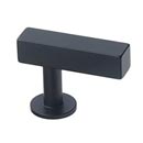 Matte (Flat) Black Finish - Square Bar Series Cabinet & Drawer Hardware - Lew's Hardware Design Collections