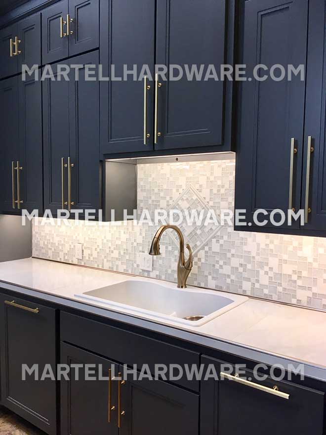 Navy Blue Kitchen - Lew's Hardware