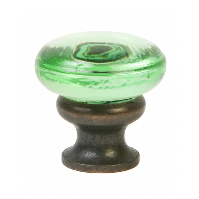 Lew's Hardware [32301] Glass Knob Mushroom Series