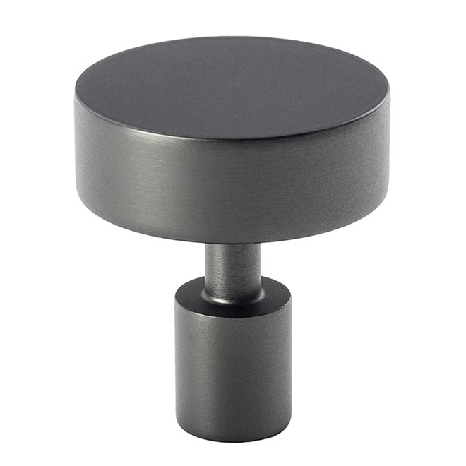 Lew's Hardware [71-001] Black Stainless Knob Series Cabinet Knob