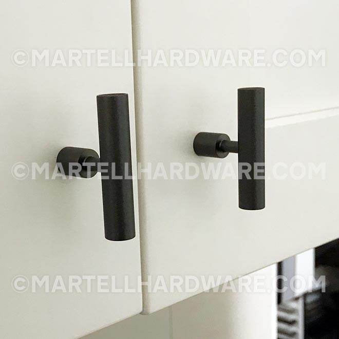 Lew's Hardware [71-111] Black Stainless Knob Series Cabinet Knob