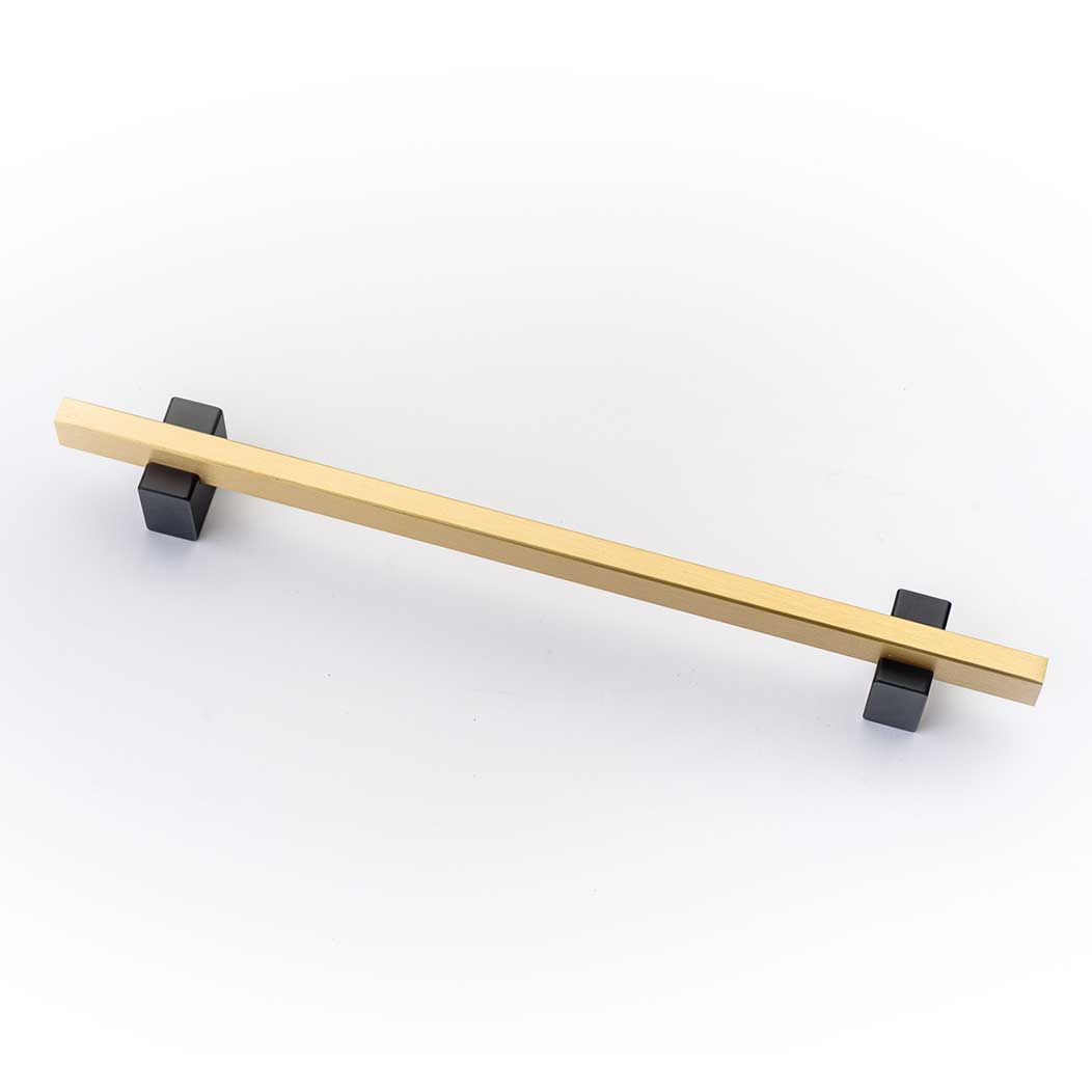 Lew's Hardware Bar Brushed Brass Drawer Pulls Cabinet Handles