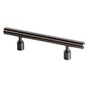 Lew&#39;s Hardware [71-112] Stainless Steel Cabinet Pull Handle - Black Stainless Series - Standard Size - Brushed Black Nickel Finish - 3&quot; C/C - 5&quot; L