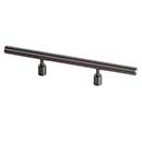 Lew&#39;s Hardware [71-113] Stainless Steel Cabinet Pull Handle - Black Stainless Series - Standard Size - Brushed Black Nickel Finish - 3&quot; C/C - 7&quot; L