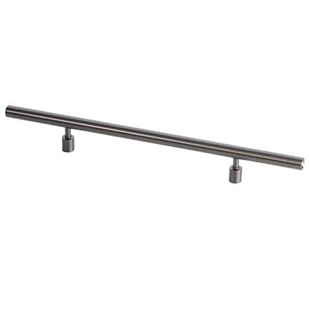 Lew&#39;s Hardware [71-114] Stainless Steel Cabinet Pull Handle - Black Stainless Series - Oversized - Brushed Black Nickel Finish - 6&quot; C/C - 10 1/2&quot; L