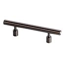 Lew's Hardware [71-112] Stainless Steel Cabinet Pull Handle - Black Stainless Series - Standard Size - Brushed Black Nickel Finish - 3" C/C - 5" L