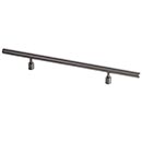 Lew's Hardware [71-114] Stainless Steel Cabinet Pull Handle - Black Stainless Series - Oversized - Brushed Black Nickel Finish - 6" C/C - 10 1/2" L