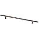 Lew's Hardware [71-117] Stainless Steel Cabinet Pull Handle - Black Stainless Series - Oversized - Brushed Black Nickel Finish - 10" C/C - 14" L