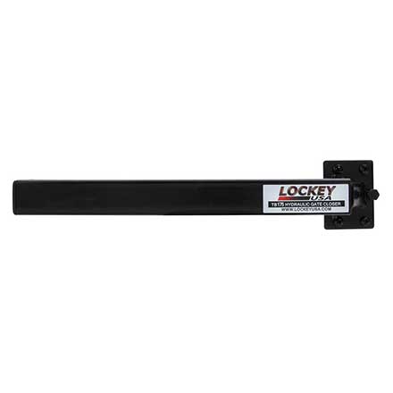 LockeyUSA [TB175-B] Steel Hydraulic Garden Gate Closer - Black - 12 1/2&quot; L