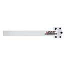 LockeyUSA [TB175-W] Steel Hydraulic Garden Gate Closer - White - 12 1/2&quot; L