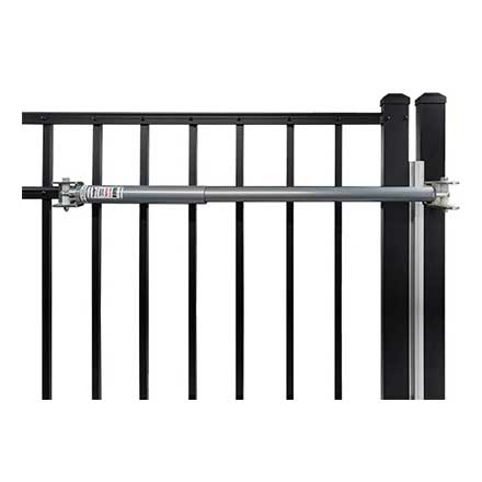 LockeyUSA [TB450-G] SUMO&#174; Steel Turtleback Hydraulic Gate Closer - Adjustable - Gray - Gates 75-175 lbs.
