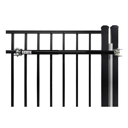 LockeyUSA [TB600] SUMO&#174; Steel Turtleback Hydraulic Gate Closer - Black - Gates 150-250 lbs.