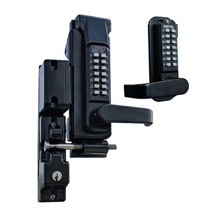 LockeyUSA [GL2-DC] SUMO&#174; GL2 Surface Mount Gate Lock - Double Combination - 9 5/16&quot; L x 2 1/2&quot; W